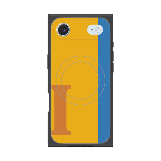 Premium Square Case with MagSafe［ Original - initial color line - I orange ］