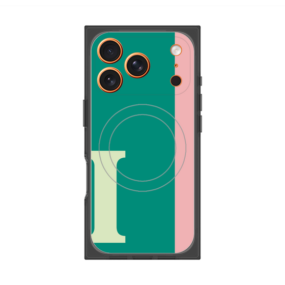 Premium Square Case with MagSafe［ Original - initial color line - I green ］