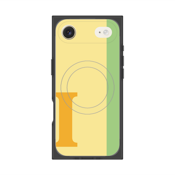 Premium Square Case with MagSafe［ Original - initial color line - I yellow ］