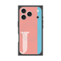 Premium Square Case with MagSafe［ Original - initial color line - J pink ］