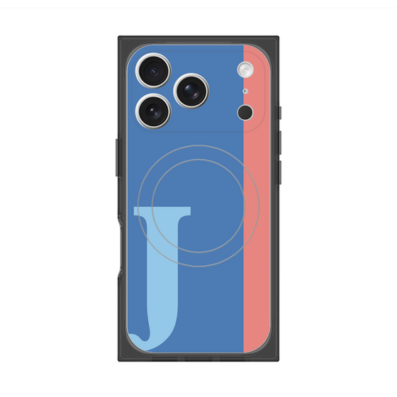 Premium Square Case with MagSafe［ Original - initial color line - J blue ］