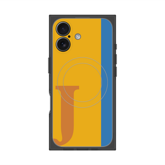 Premium Square Case with MagSafe［ Original - initial color line - J orange ］