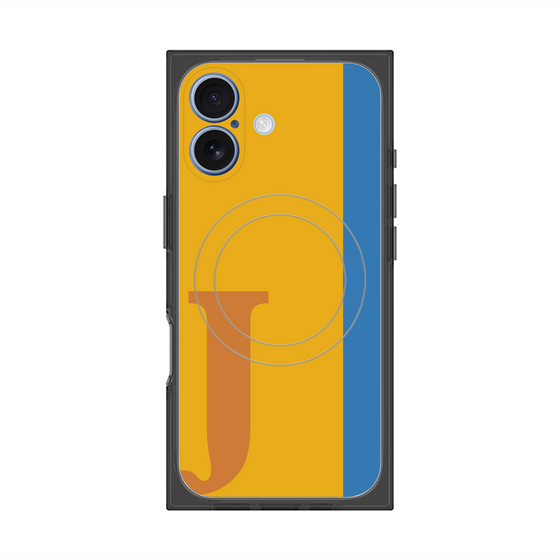 Premium Square Case with MagSafe［ Original - initial color line - J orange ］