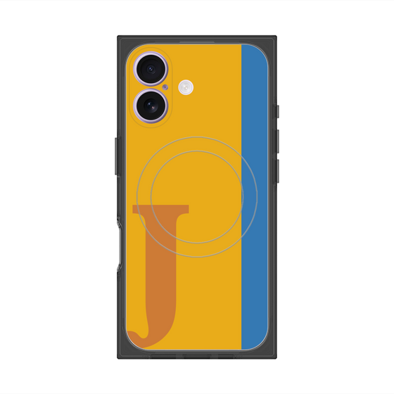 Premium Square Case with MagSafe［ Original - initial color line - J orange ］