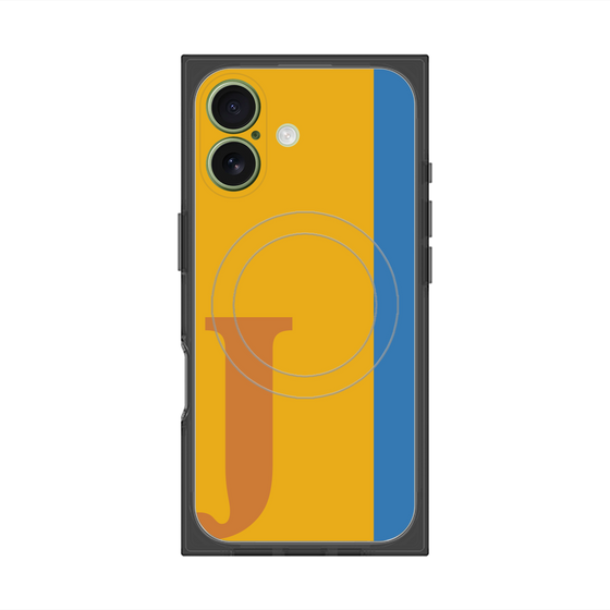 Premium Square Case with MagSafe［ Original - initial color line - J orange ］