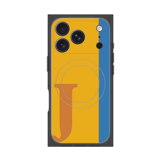 Premium Square Case with MagSafe［ Original - initial color line - J orange ］