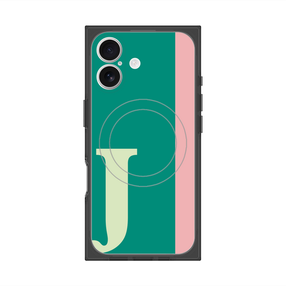 Premium Square Case with MagSafe［ Original - initial color line - J green ］