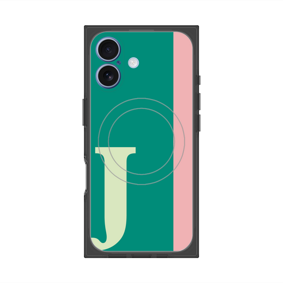 Premium Square Case with MagSafe［ Original - initial color line - J green ］