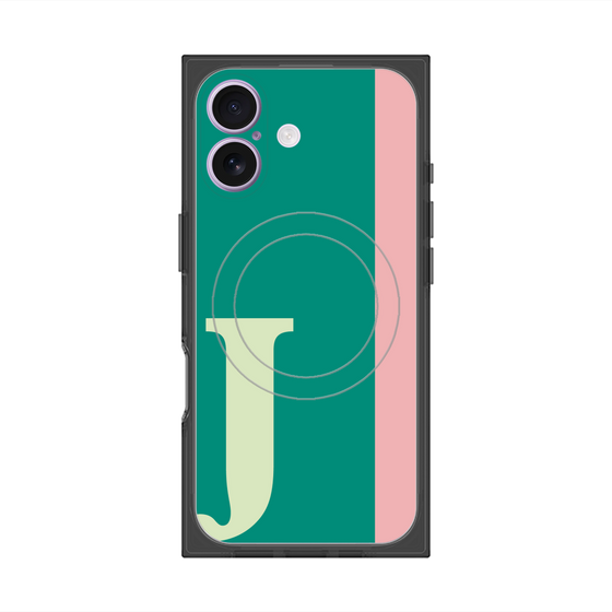 Premium Square Case with MagSafe［ Original - initial color line - J green ］