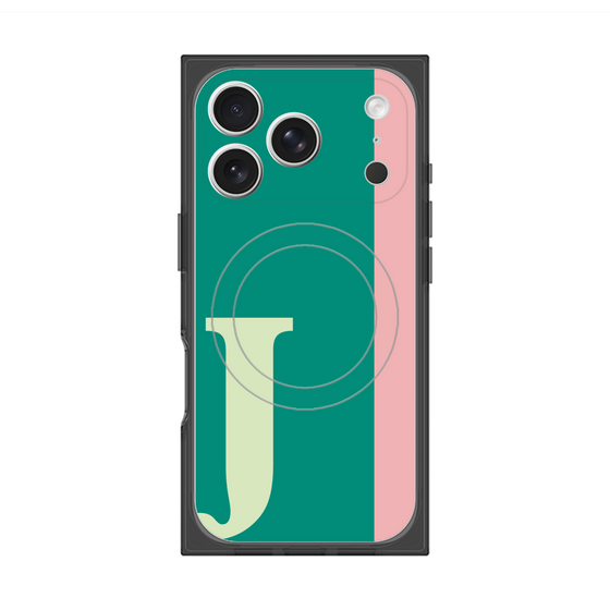 Premium Square Case with MagSafe［ Original - initial color line - J green ］