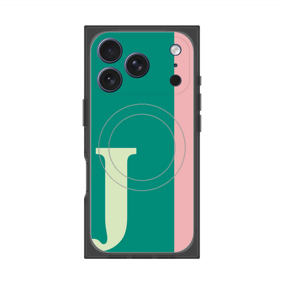 Premium Square Case with MagSafe［ Original - initial color line - J green ］