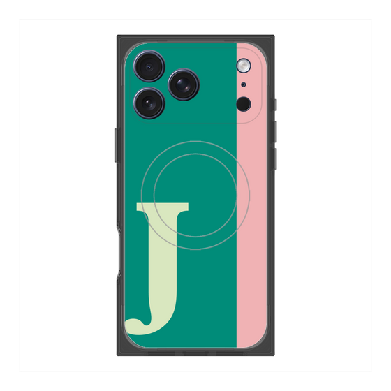 Premium Square Case with MagSafe［ Original - initial color line - J green ］