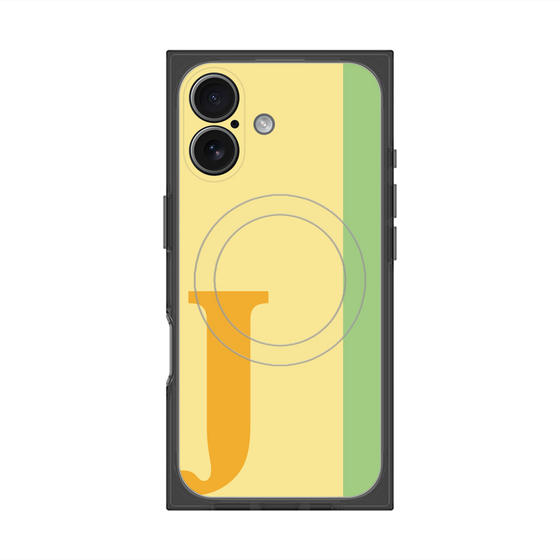 Premium Square Case with MagSafe［ Original - initial color line - J yellow ］