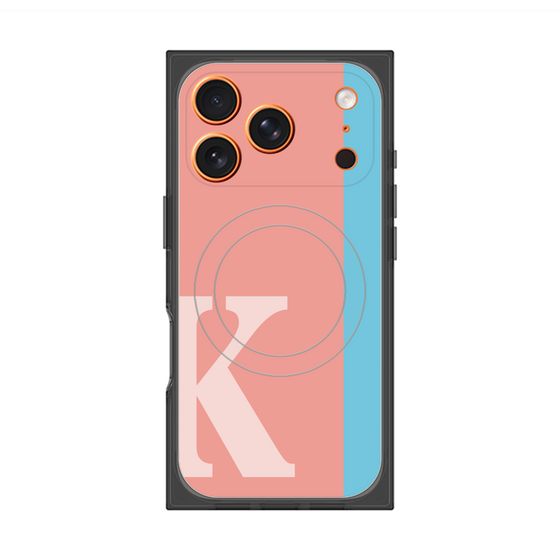 Premium Square Case with MagSafe［ Original - initial color line - K pink ］