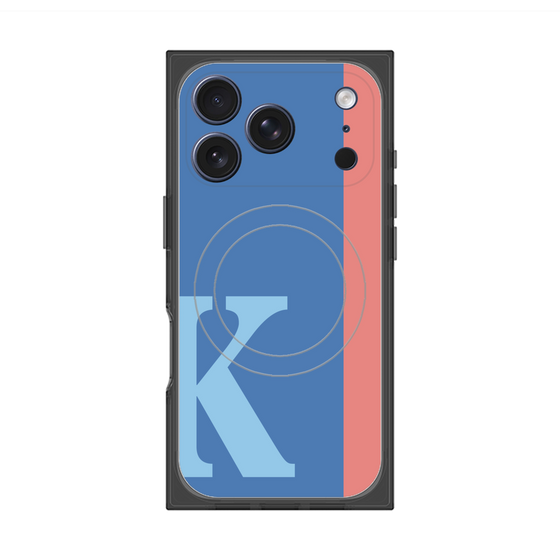 Premium Square Case with MagSafe［ Original - initial color line - K blue ］