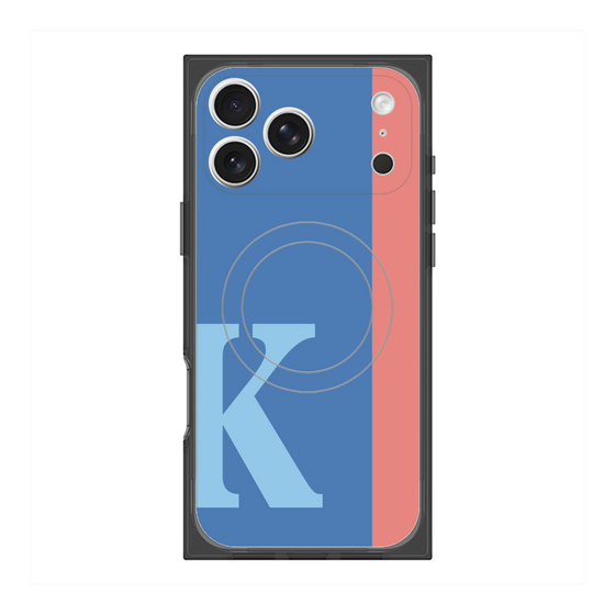 Premium Square Case with MagSafe［ Original - initial color line - K blue ］
