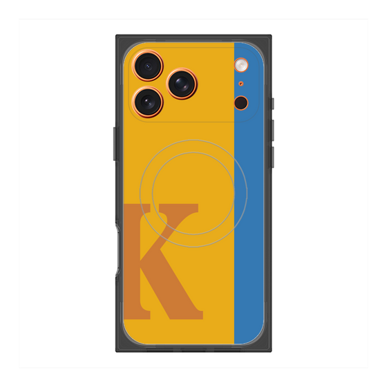 Premium Square Case with MagSafe［ Original - initial color line - K orange ］