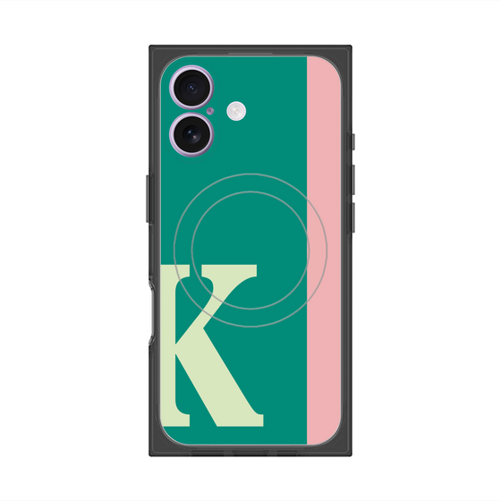 Premium Square Case with MagSafe［ Original - initial color line - K green ］