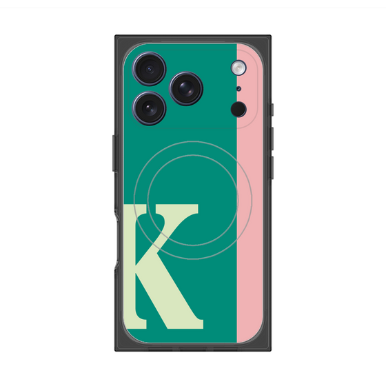 Premium Square Case with MagSafe［ Original - initial color line - K green ］