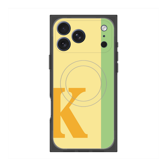 Premium Square Case with MagSafe［ Original - initial color line - K yellow ］