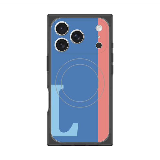 Premium Square Case with MagSafe［ Original - initial color line - L blue ］