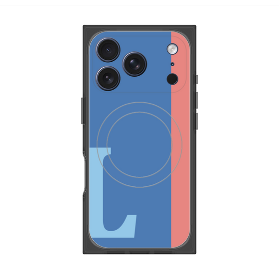 Premium Square Case with MagSafe［ Original - initial color line - L blue ］