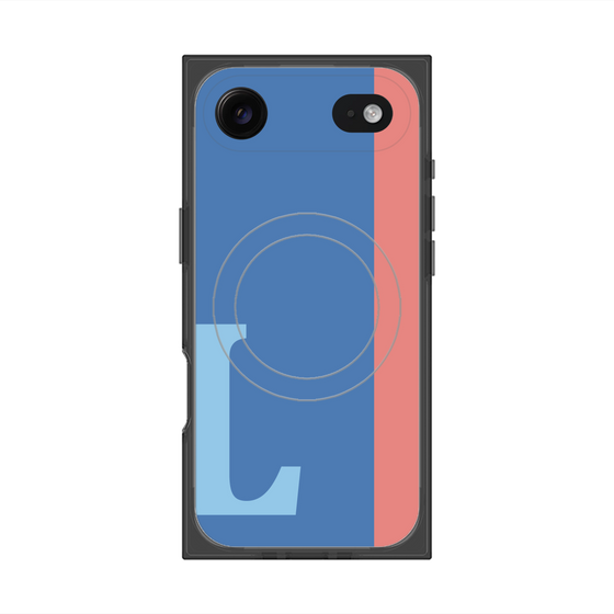 Premium Square Case with MagSafe［ Original - initial color line - L blue ］