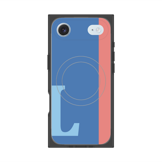 Premium Square Case with MagSafe［ Original - initial color line - L blue ］