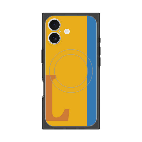 Premium Square Case with MagSafe［ Original - initial color line - L orange ］