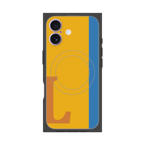 Premium Square Case with MagSafe［ Original - initial color line - L orange ］