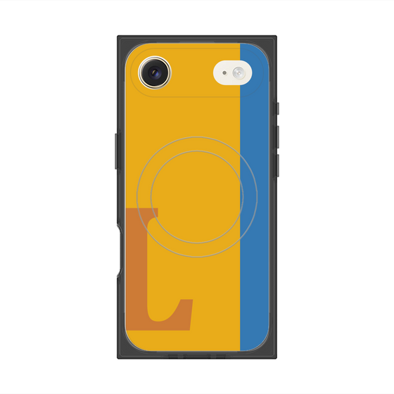 Premium Square Case with MagSafe［ Original - initial color line - L orange ］