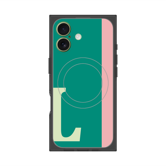 Premium Square Case with MagSafe［ Original - initial color line - L green ］