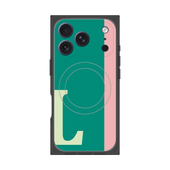 Premium Square Case with MagSafe［ Original - initial color line - L green ］