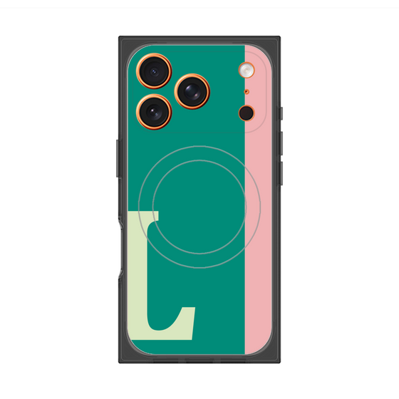 Premium Square Case with MagSafe［ Original - initial color line - L green ］