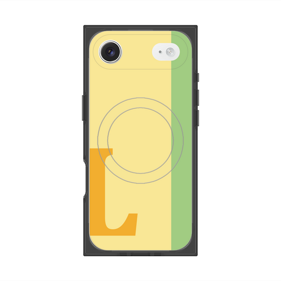 Premium Square Case with MagSafe［ Original - initial color line - L yellow ］