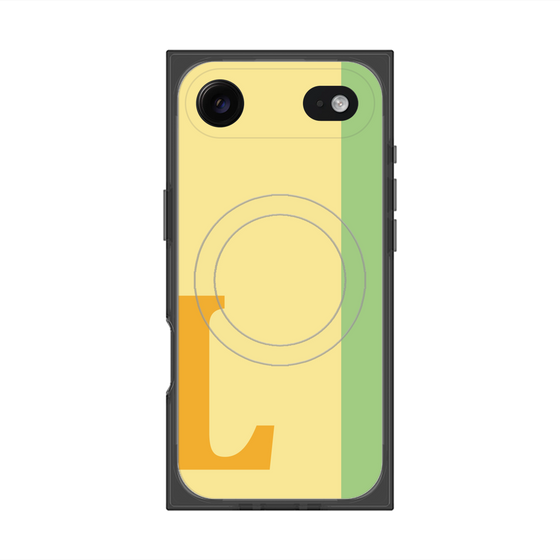 Premium Square Case with MagSafe［ Original - initial color line - L yellow ］