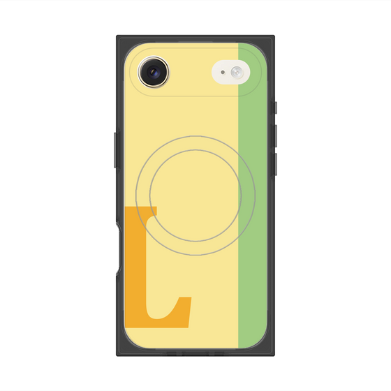 Premium Square Case with MagSafe［ Original - initial color line - L yellow ］