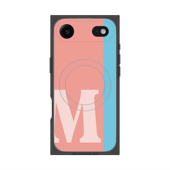 Premium Square Case with MagSafe［ Original - initial color line - M pink ］