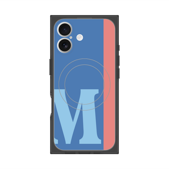 Premium Square Case with MagSafe［ Original - initial color line - M blue ］