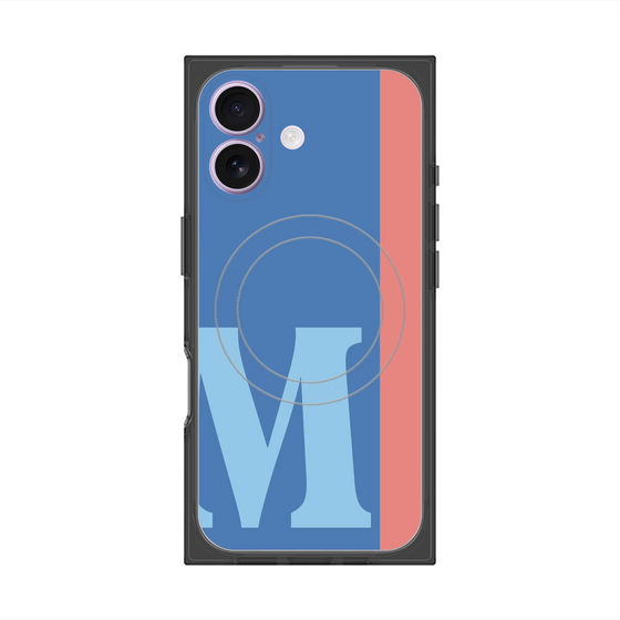 Premium Square Case with MagSafe［ Original - initial color line - M blue ］