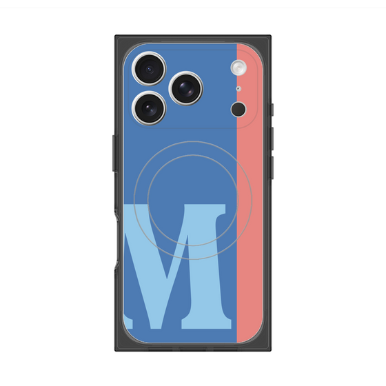 Premium Square Case with MagSafe［ Original - initial color line - M blue ］