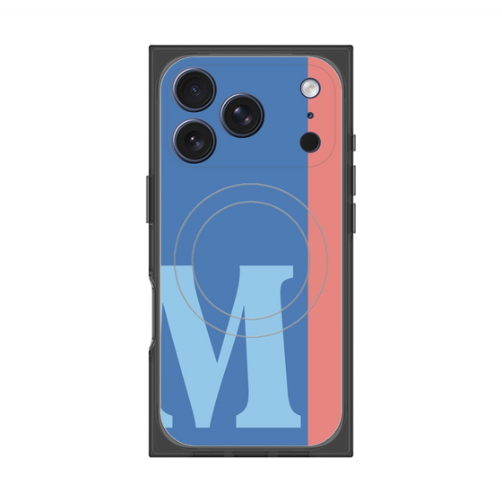 Premium Square Case with MagSafe［ Original - initial color line - M blue ］