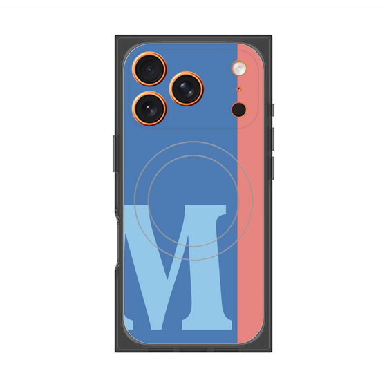 Premium Square Case with MagSafe［ Original - initial color line - M blue ］