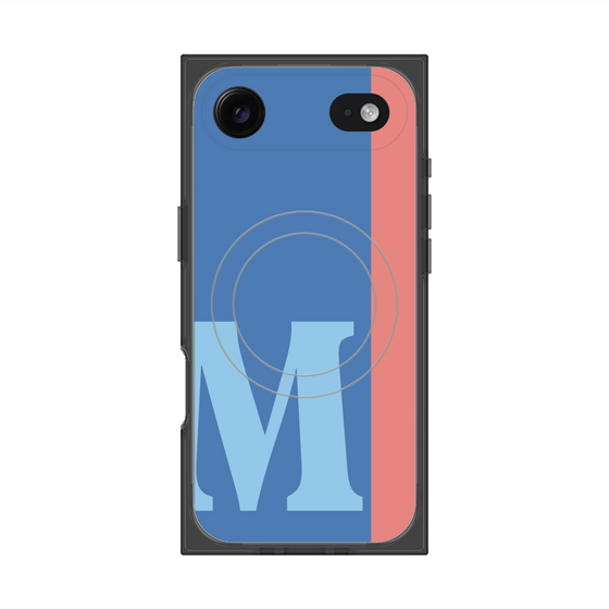 Premium Square Case with MagSafe［ Original - initial color line - M blue ］