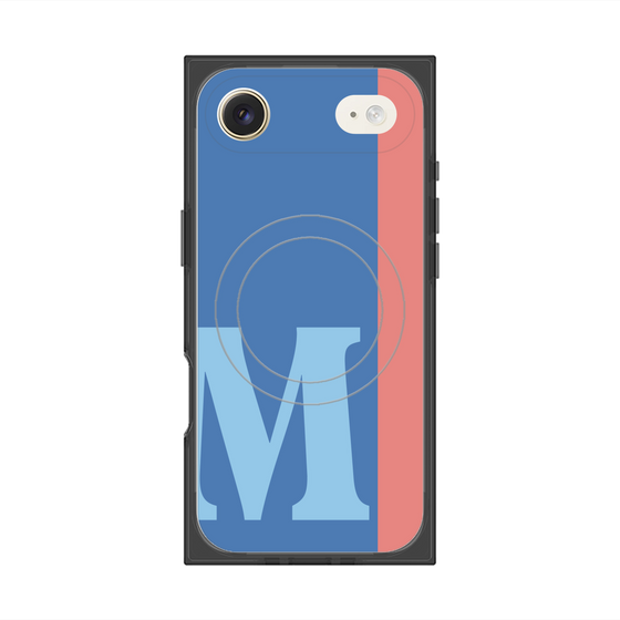 Premium Square Case with MagSafe［ Original - initial color line - M blue ］
