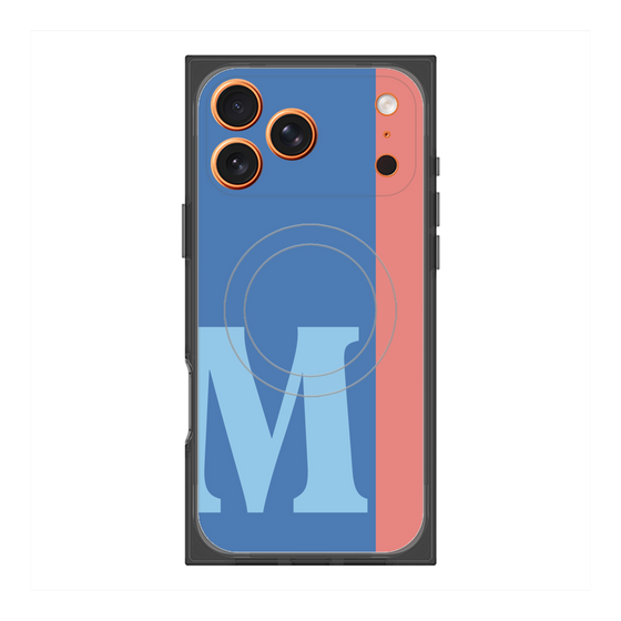 Premium Square Case with MagSafe［ Original - initial color line - M blue ］