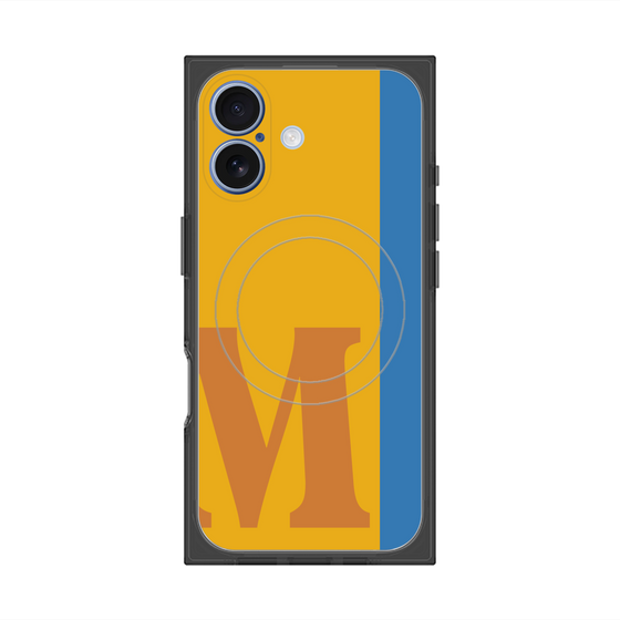 Premium Square Case with MagSafe［ Original - initial color line - M orange ］