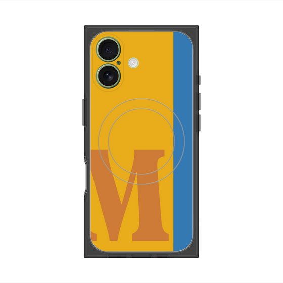 Premium Square Case with MagSafe［ Original - initial color line - M orange ］