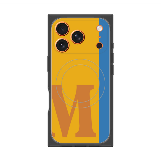 Premium Square Case with MagSafe［ Original - initial color line - M orange ］