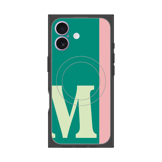 Premium Square Case with MagSafe［ Original - initial color line - M green ］